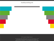 Tablet Screenshot of healthycooking.net